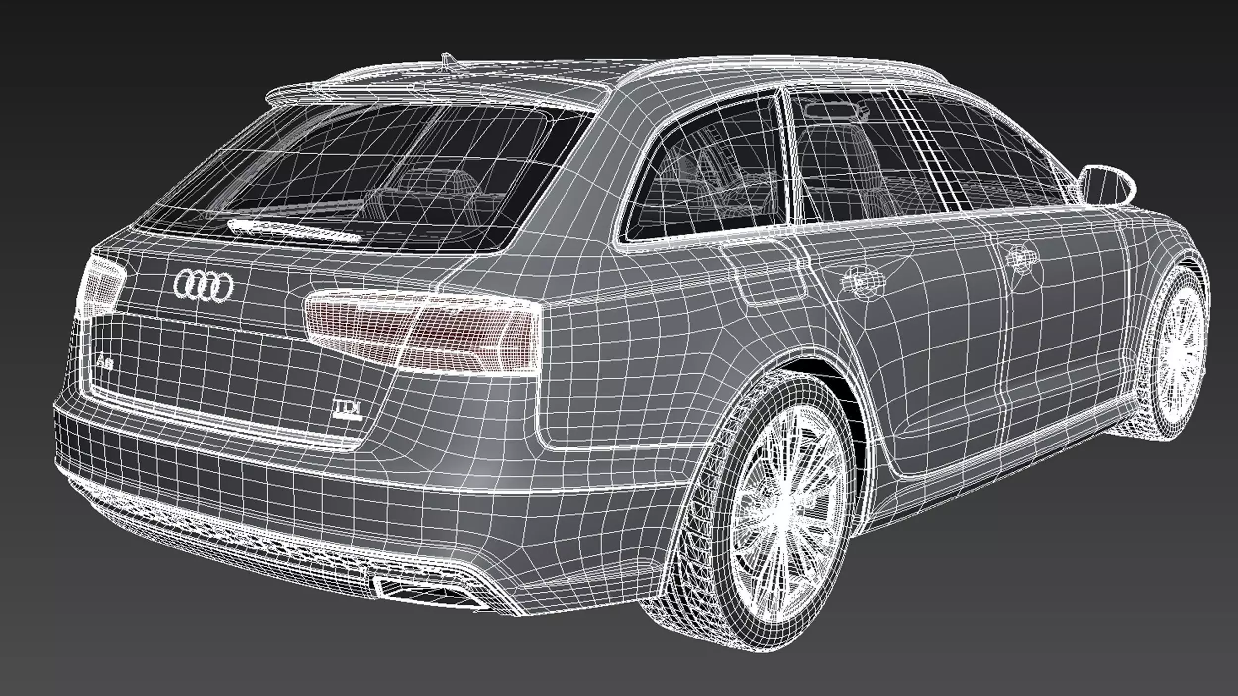 Audi A6 Avant 2015 3D model_17