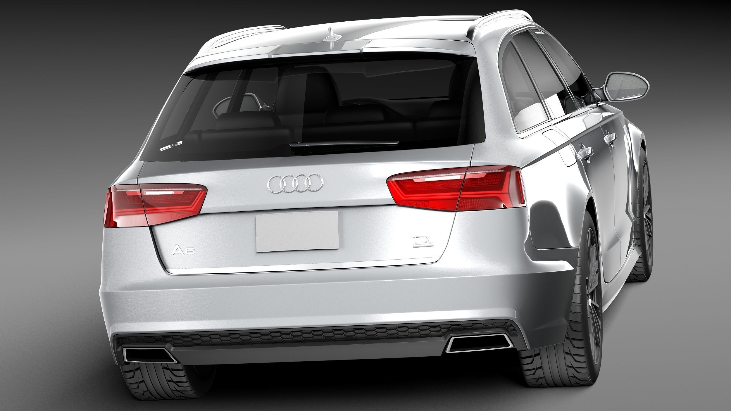 Audi A6 Avant 2015 3D model_5
