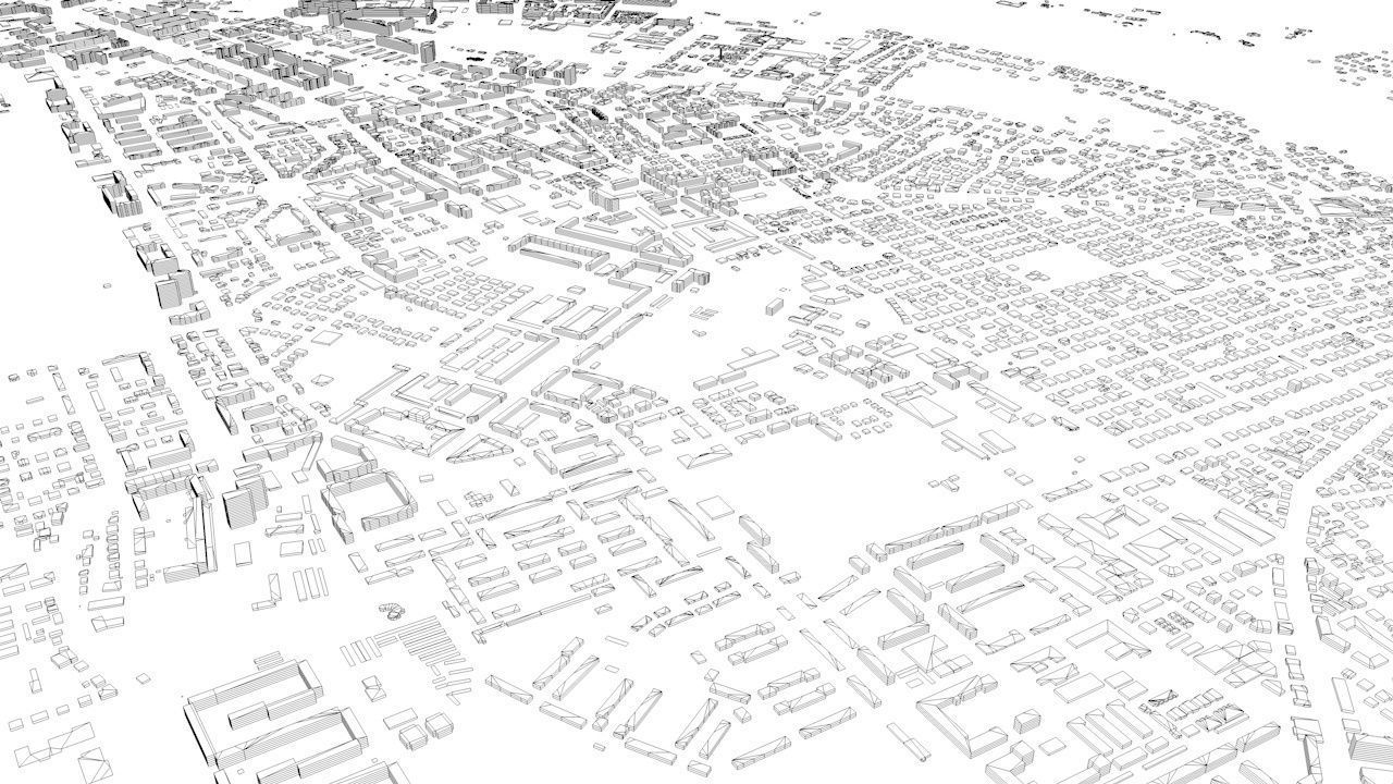 Dresden Streets and Buildings 3D model_9
