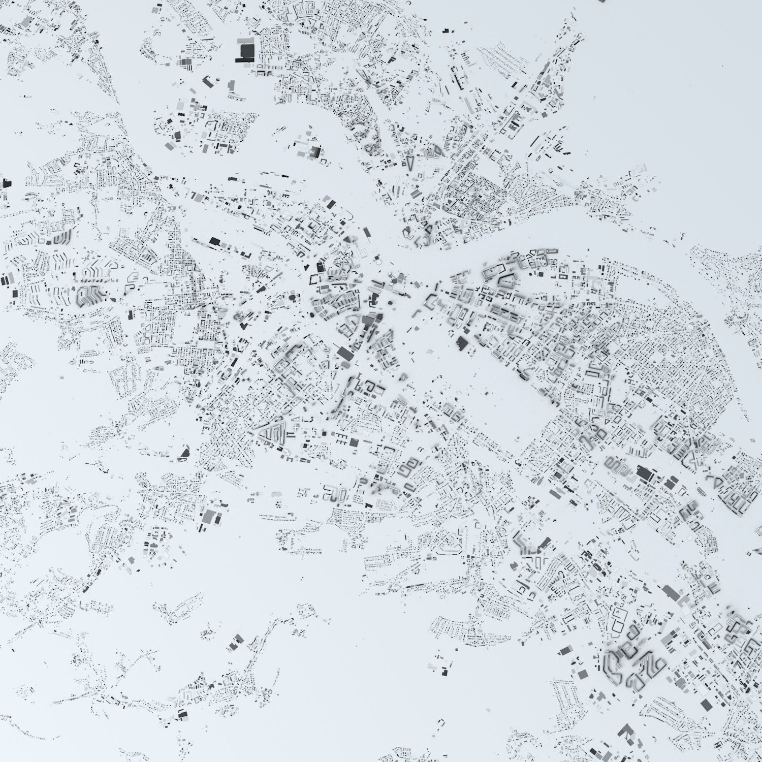 Dresden Streets and Buildings 3D model_1