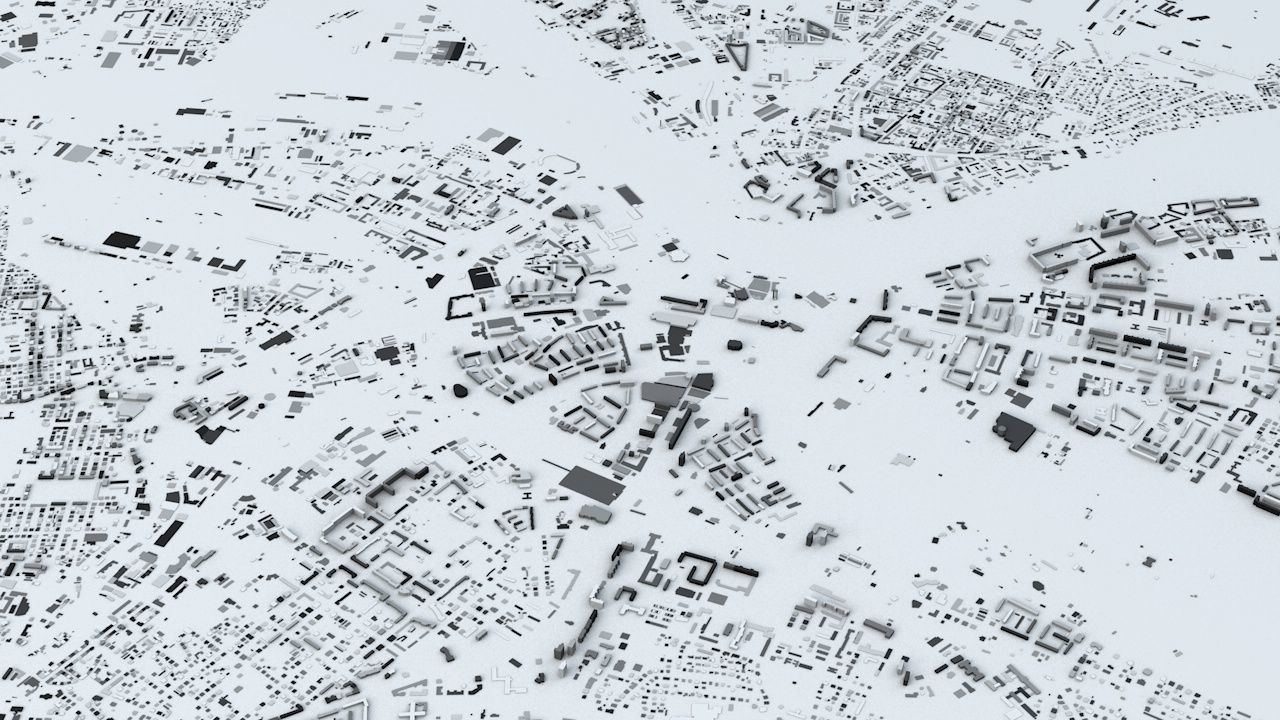 Dresden Streets and Buildings 3D model_2