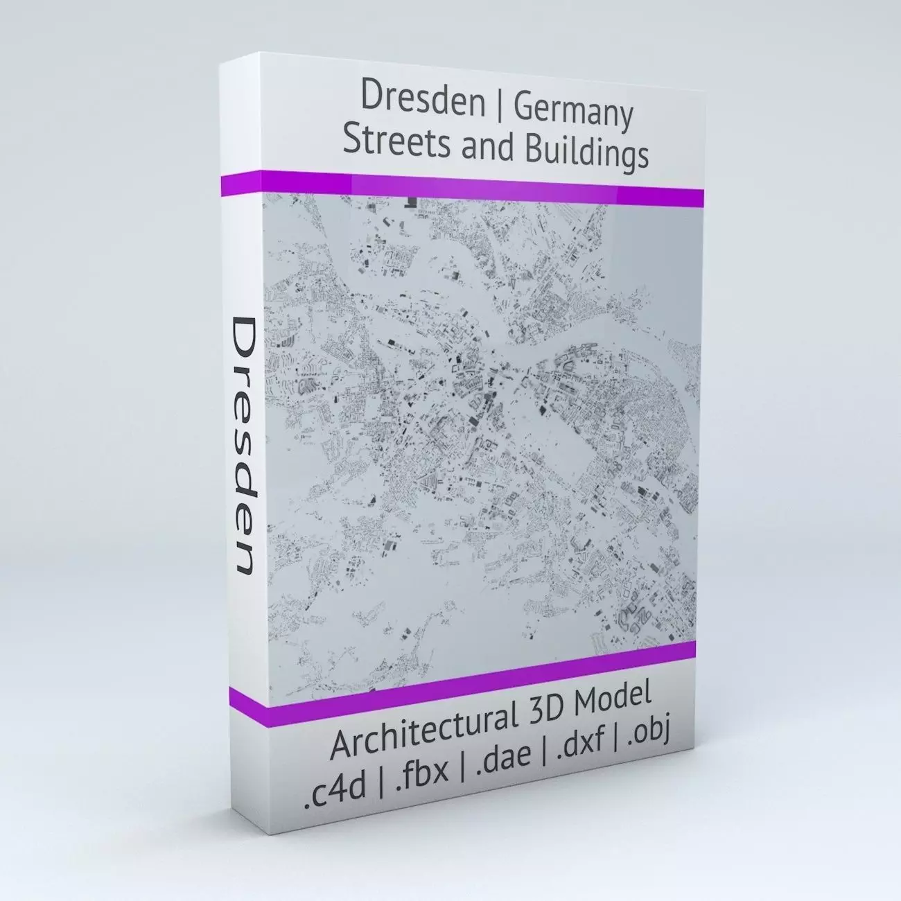 Dresden Streets and Buildings 3D model_0
