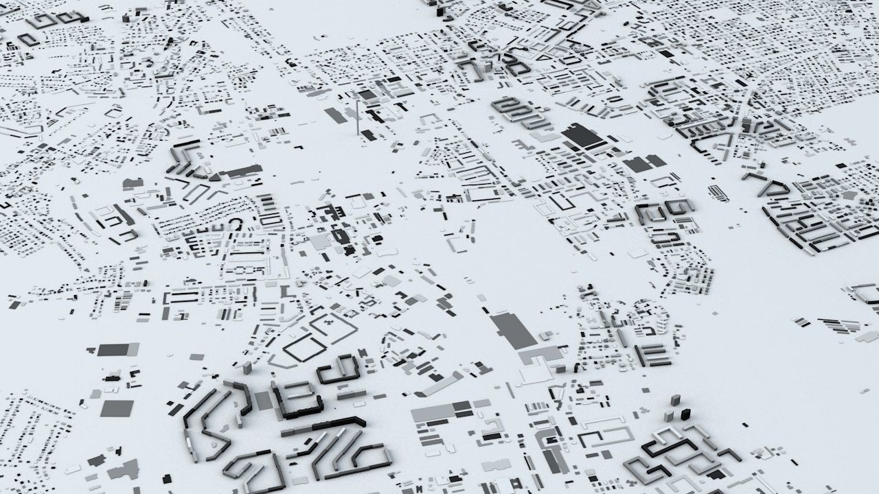 Dresden Streets and Buildings 3D model_4