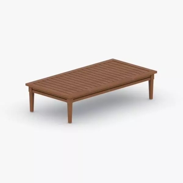0936 - Outdoor Table Low-poly 3D model_0