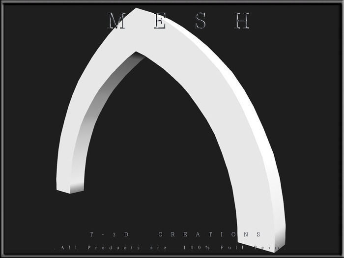 ARCH 07 Low-poly 3D model_1