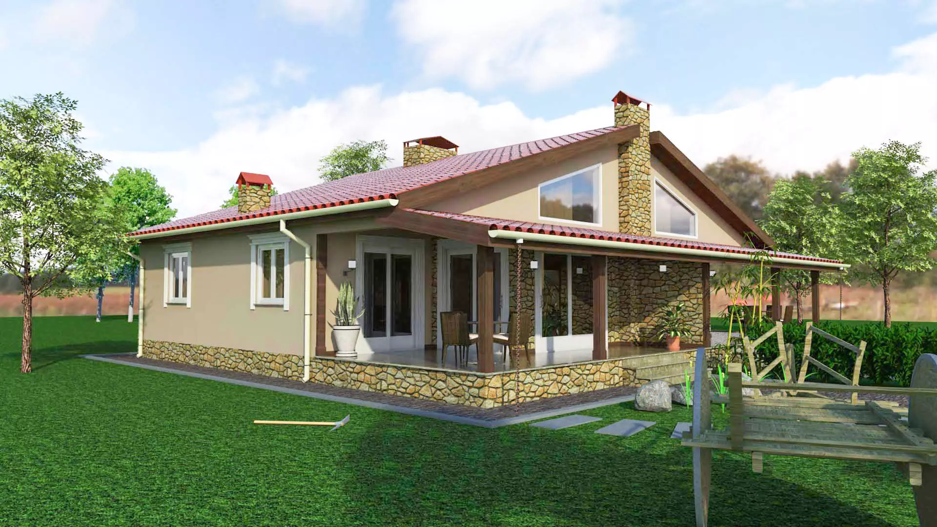 ENA Mimarlik Low-poly 3D model_0