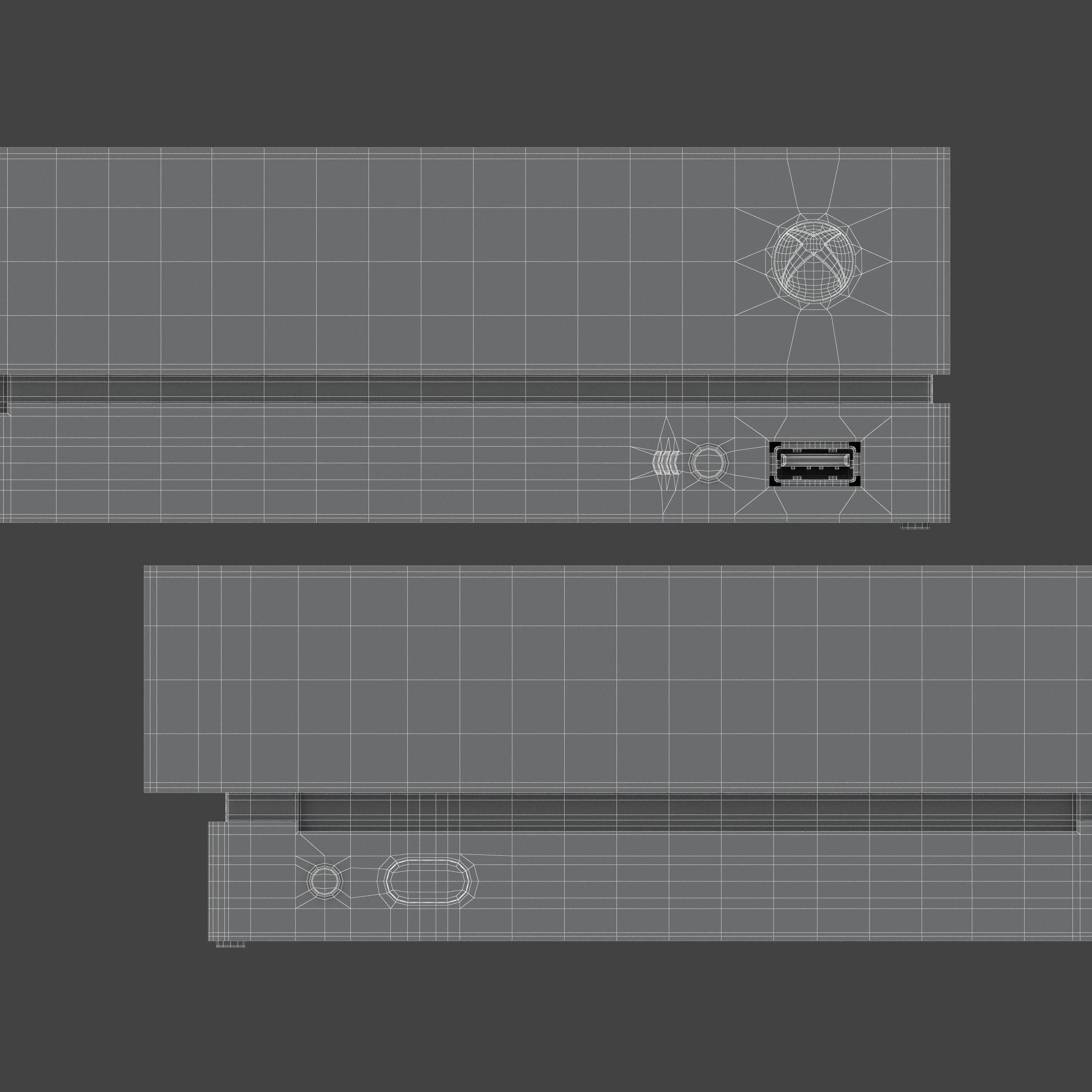 E3D - Xbox One X Console  Controller 3D model_7