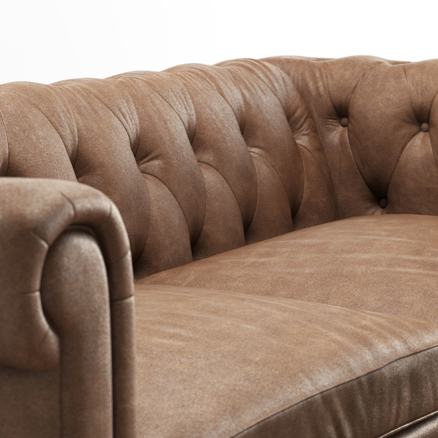 Hooker Furniture - Alexa Sofa and Decor 3D model_4