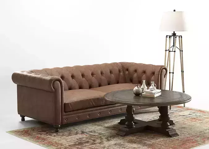 Hooker Furniture - Alexa Sofa and Decor