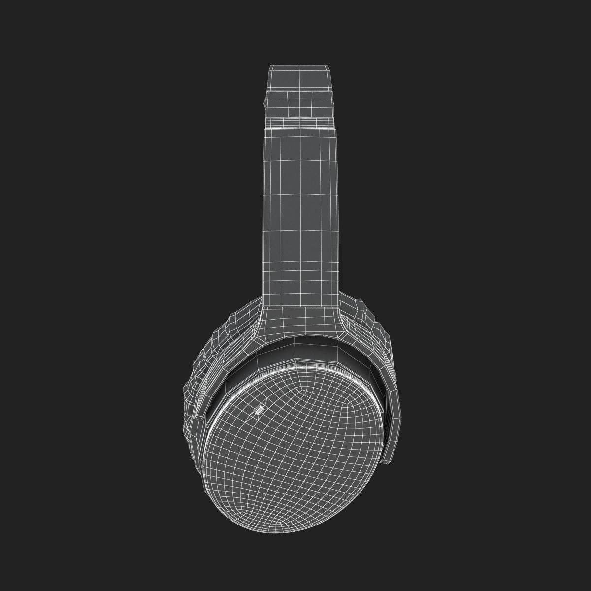 E3D - Bose QuietComfort 35 Wireless Headphones 3D model_8