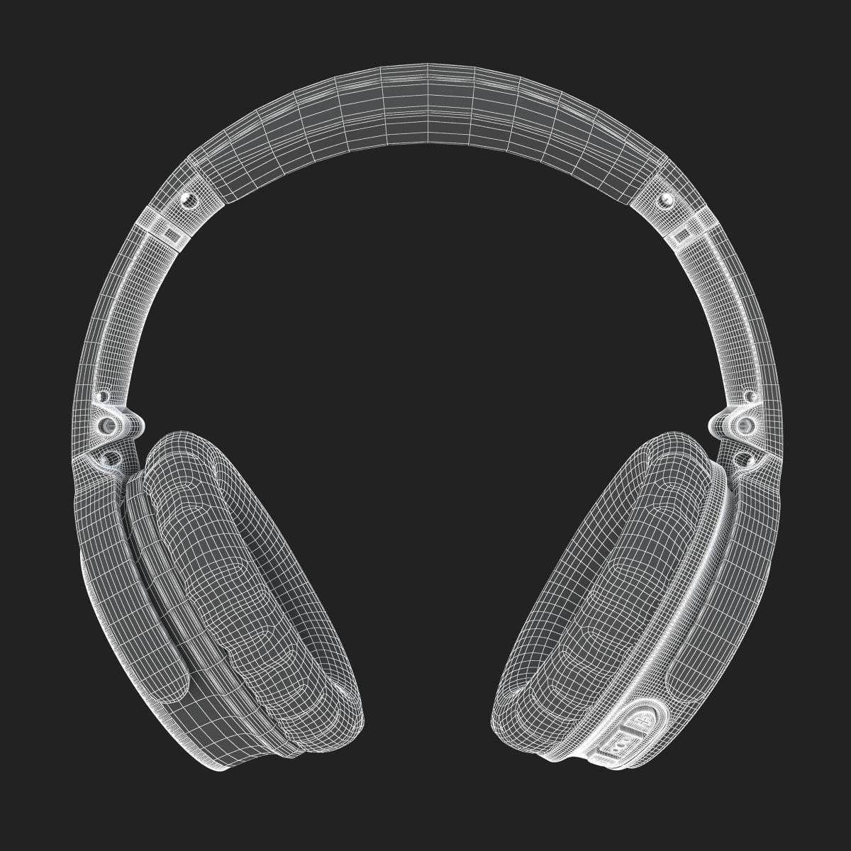 E3D - Bose QuietComfort 35 Wireless Headphones 3D model_6