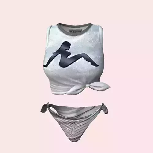 Sexy Beach Bikini Gray 02