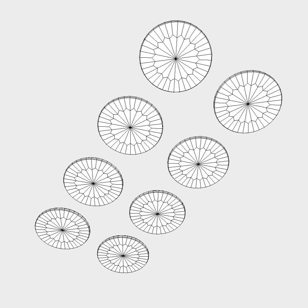 Coins - Money Low-poly 3D model_3