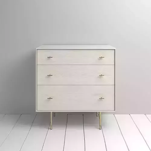 West Elm Modernist Wood Lacquer Dresser Winter Wood 3D model West Elm Modernist Wood Lacquer Dresser Winter Wood 3D model