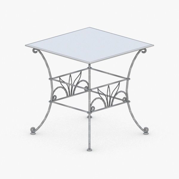 0952 - Table Low-poly 3D model_3