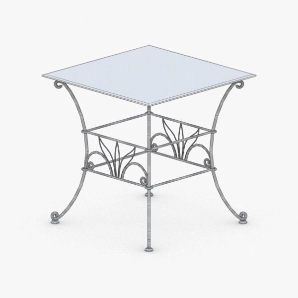 0952 - Table Low-poly 3D model_4