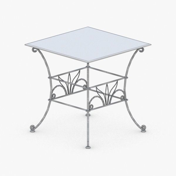0952 - Table Low-poly 3D model_1