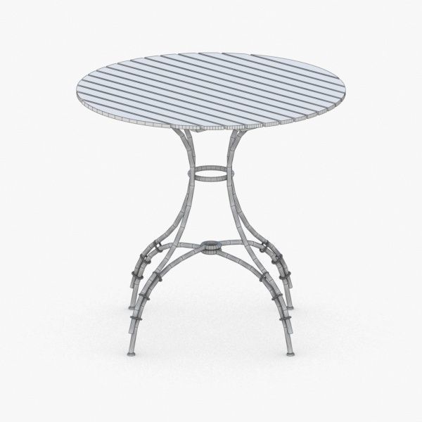 0956 - Table Low-poly 3D model_1