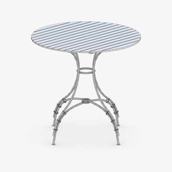 0956 - Table Low-poly 3D model_3