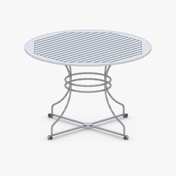 0958 - Table Low-poly 3D model_1
