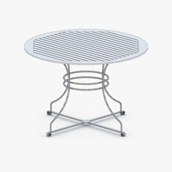 0958 - Table Low-poly 3D model_4