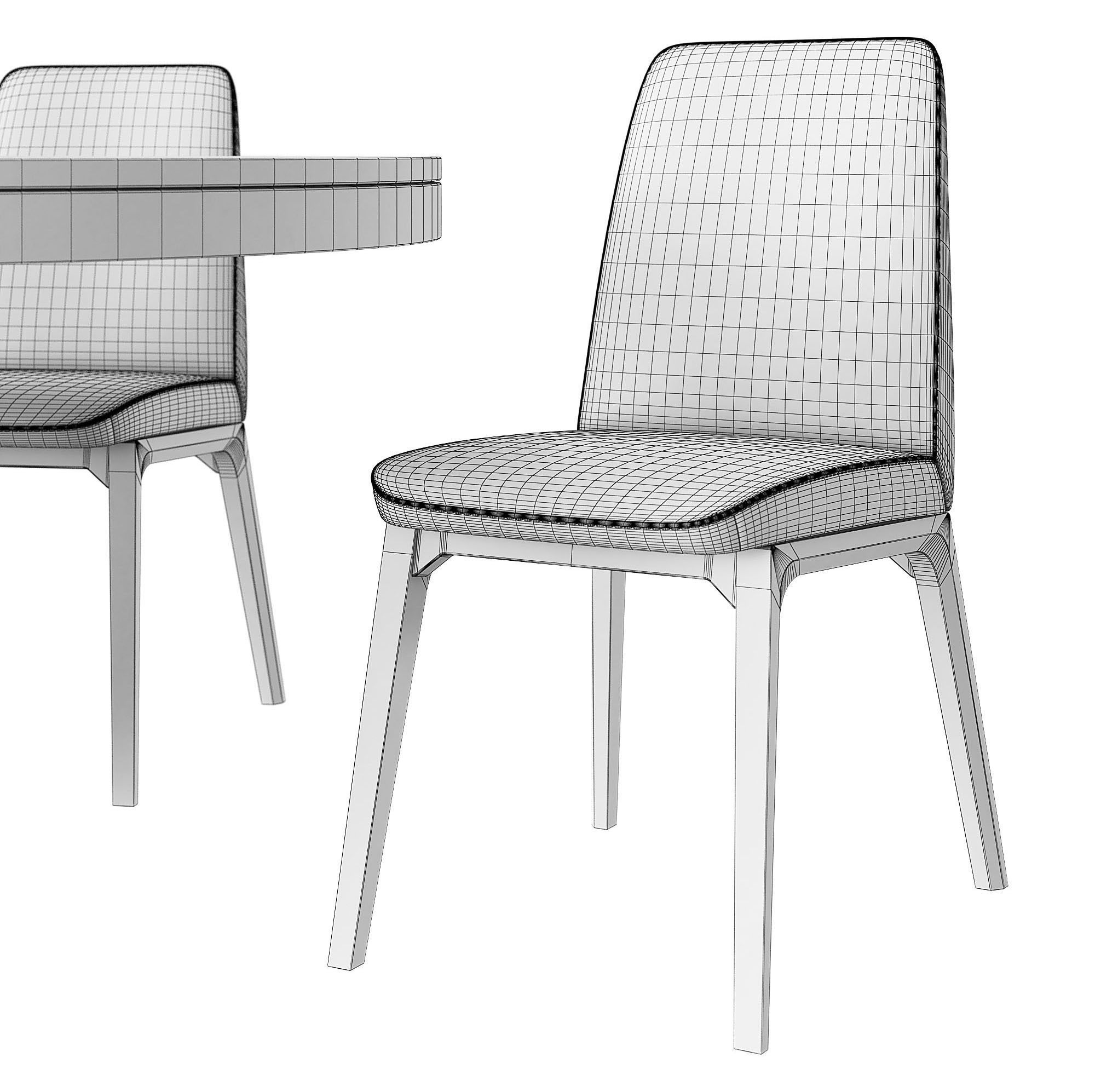 BoConcept Granada 182 - 130cm and Lausanne  3D model_4