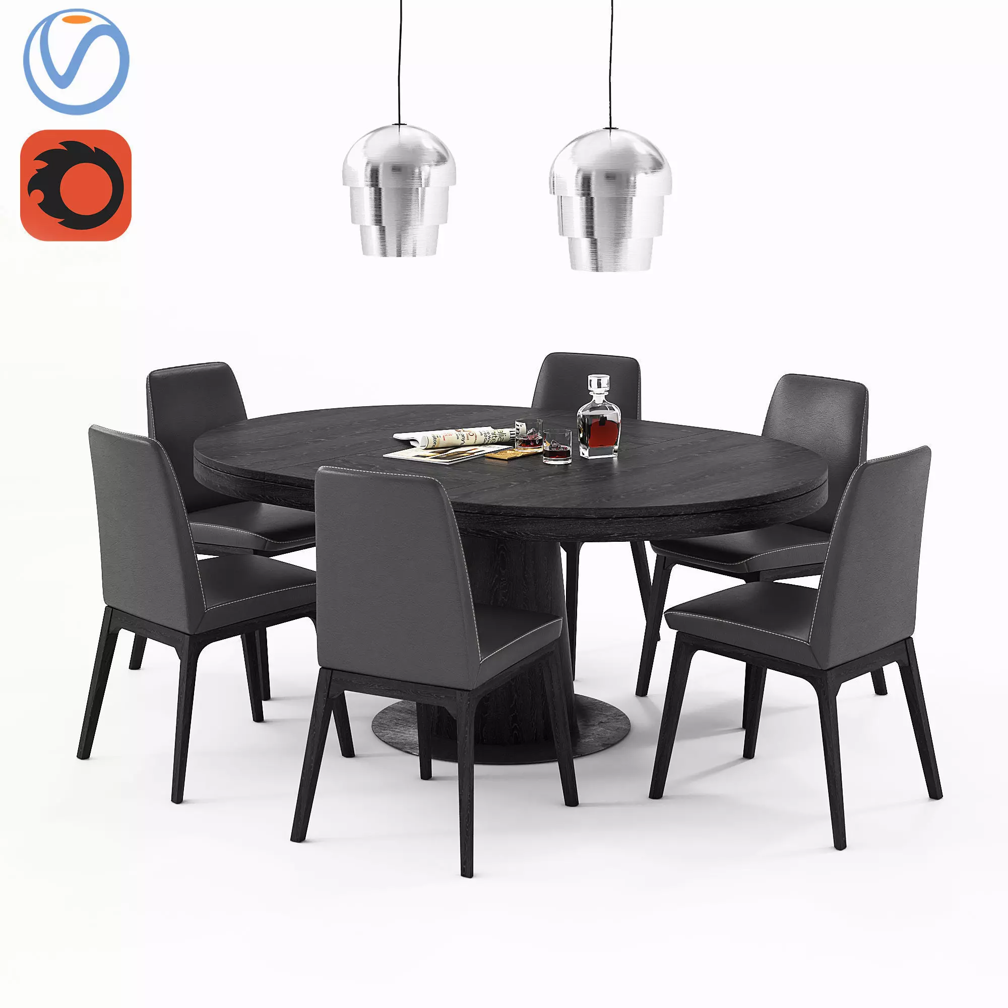 BoConcept Granada 182 - 130cm and Lausanne  3D model_0