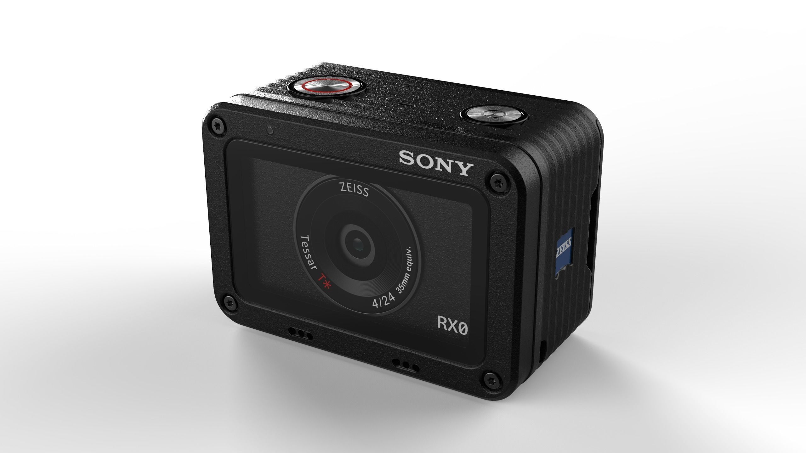 SONY RX0 Ultra Compact Shockproof Waterproof Digital Camera CAD 3D model_1