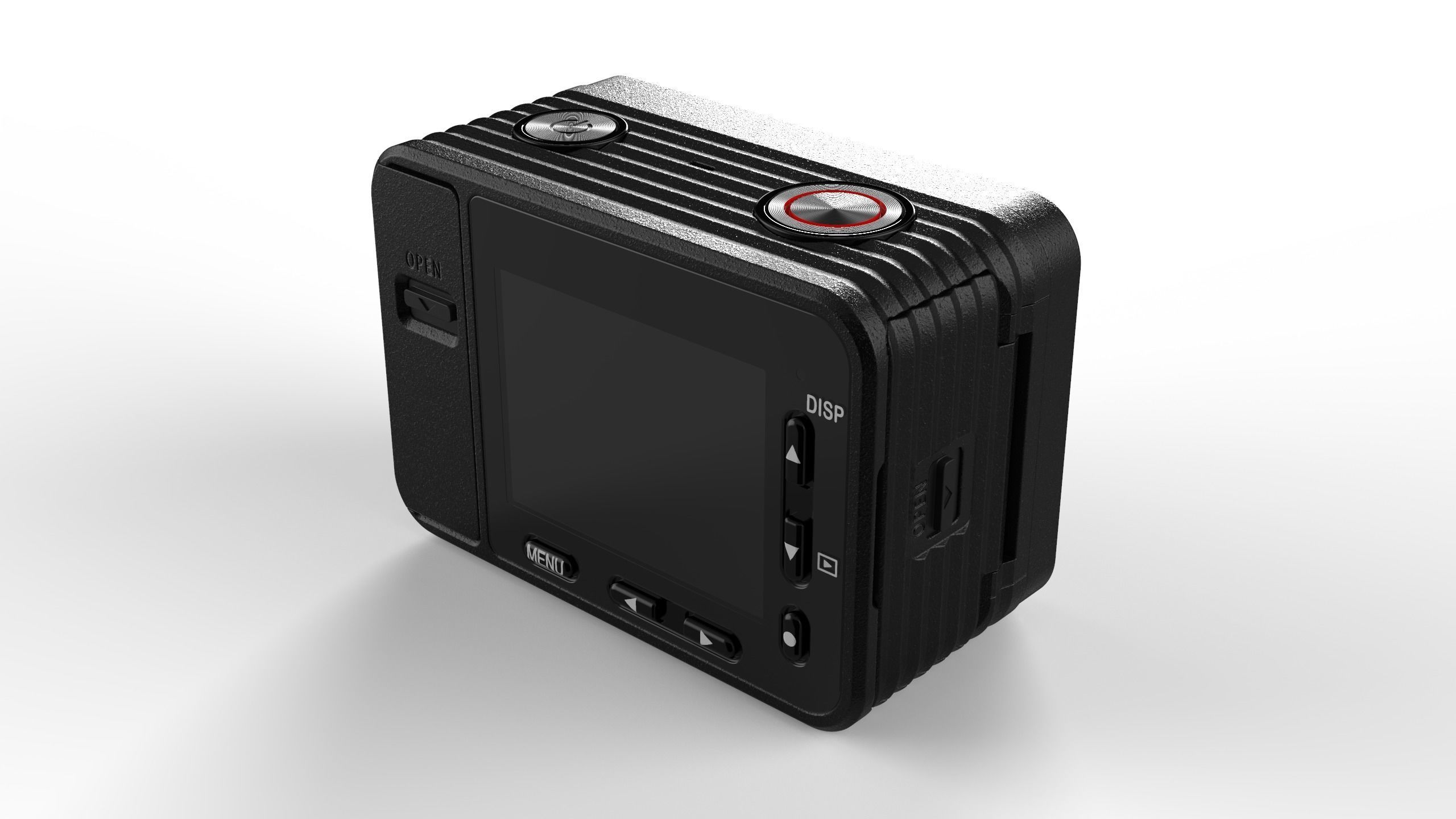 SONY RX0 Ultra Compact Shockproof Waterproof Digital Camera CAD 3D model_6