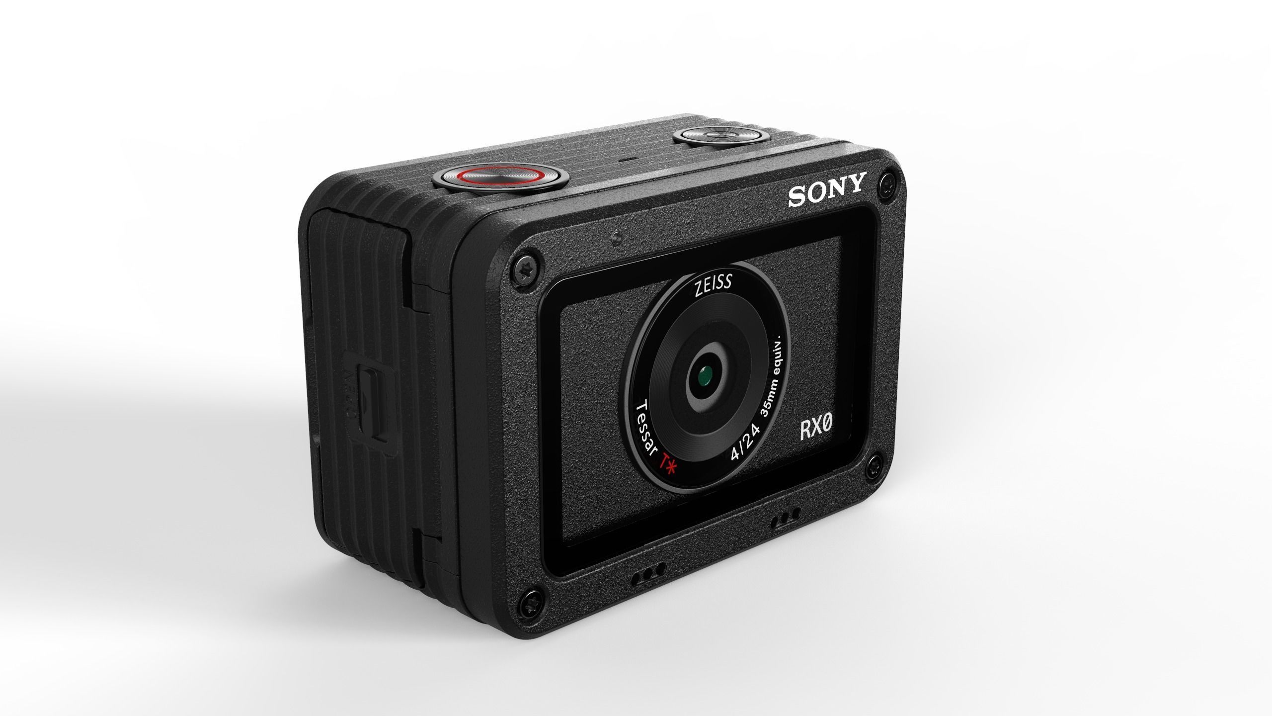 SONY RX0 Ultra Compact Shockproof Waterproof Digital Camera CAD 3D model_14