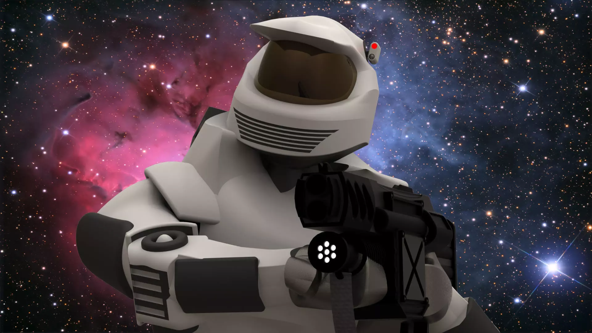 Robot Soldier 3D model_0