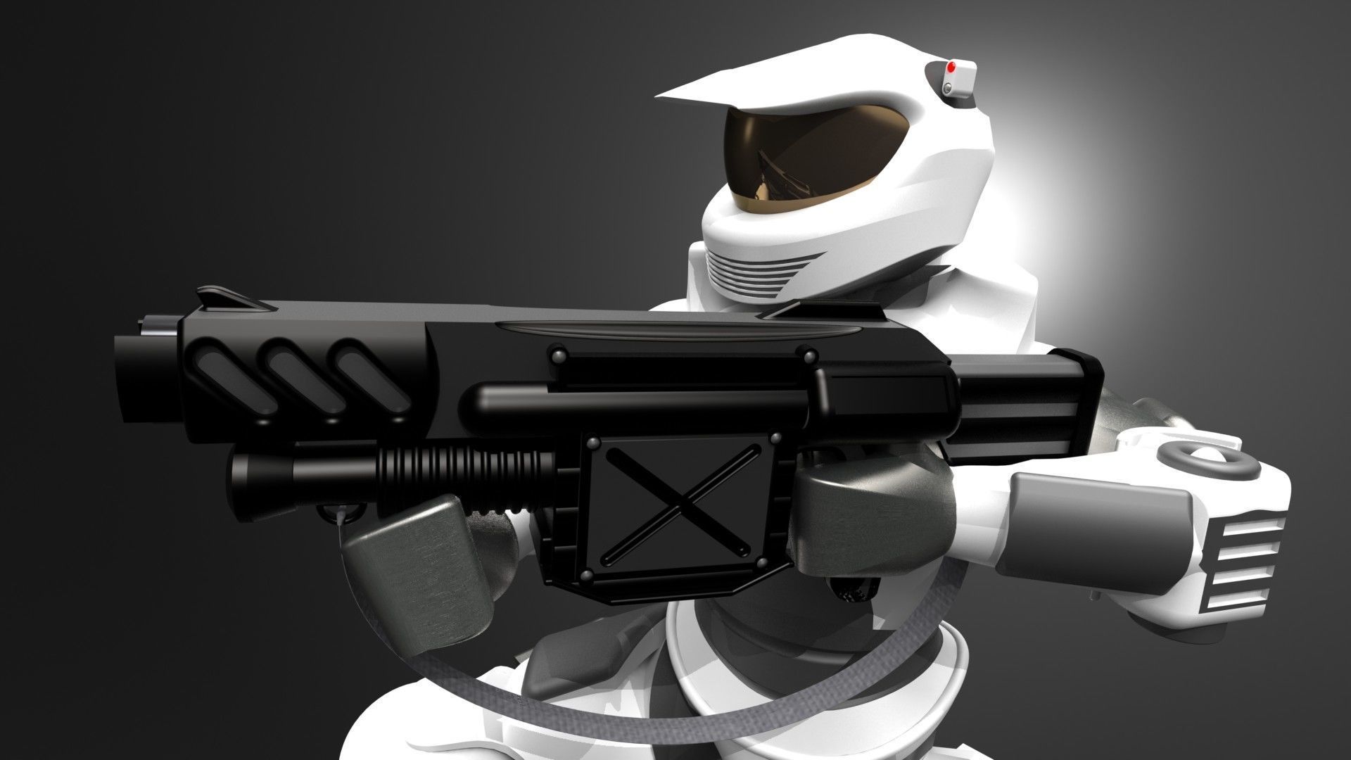 Robot Soldier 3D model_4