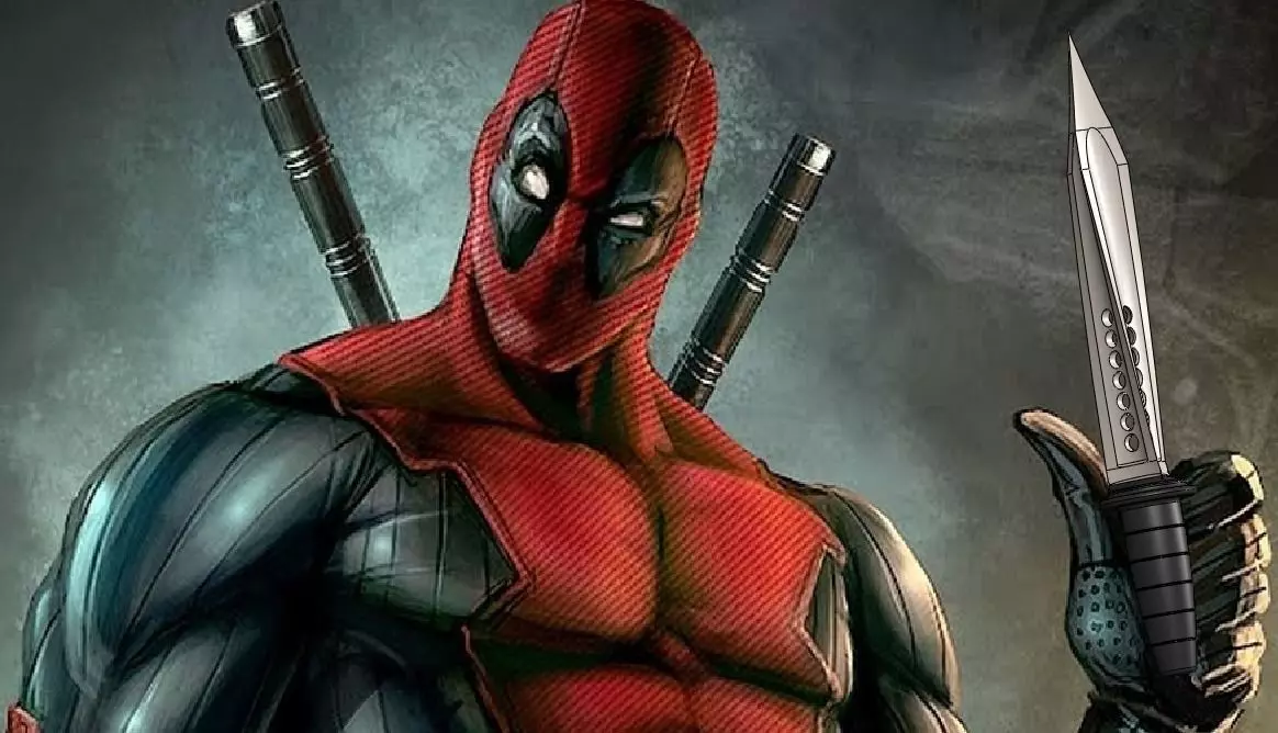 Knife for character 3D model_0