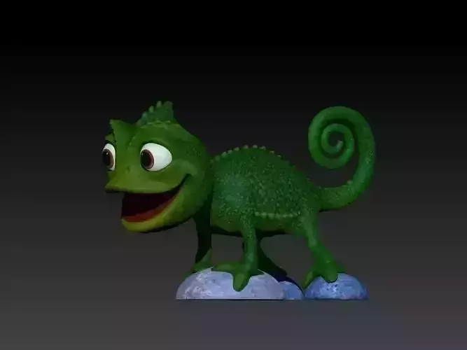 Chameleon printable 3D print model
