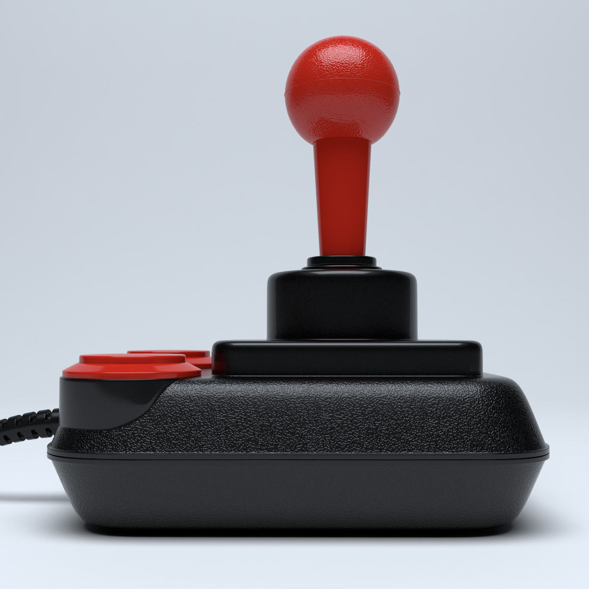 Retro Joystick Competition Pro 5000 3D model_3
