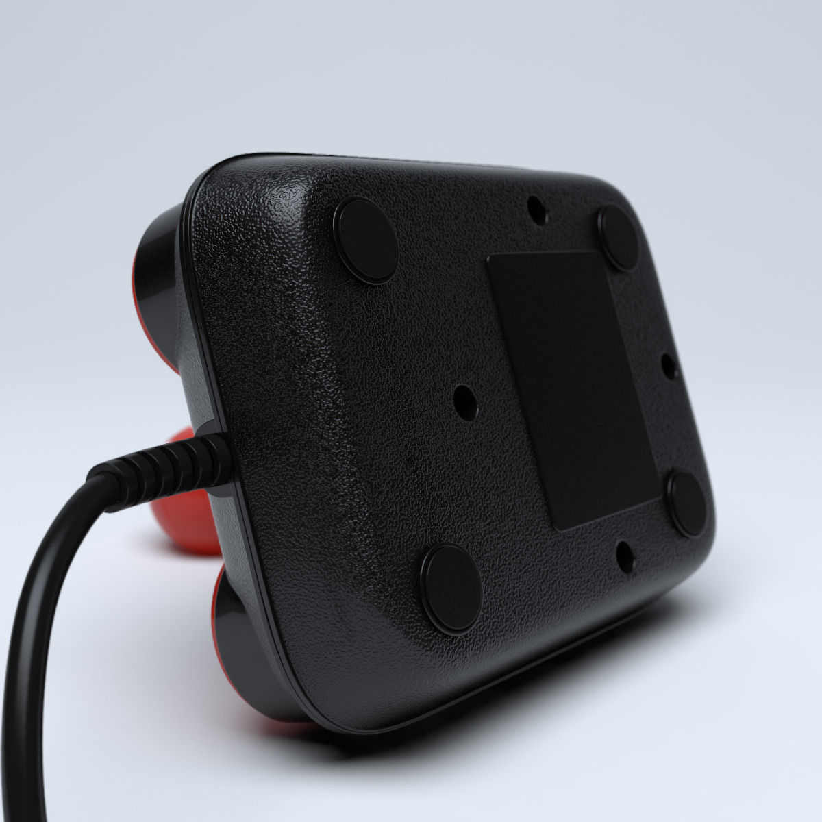 Retro Joystick Competition Pro 5000 3D model_6