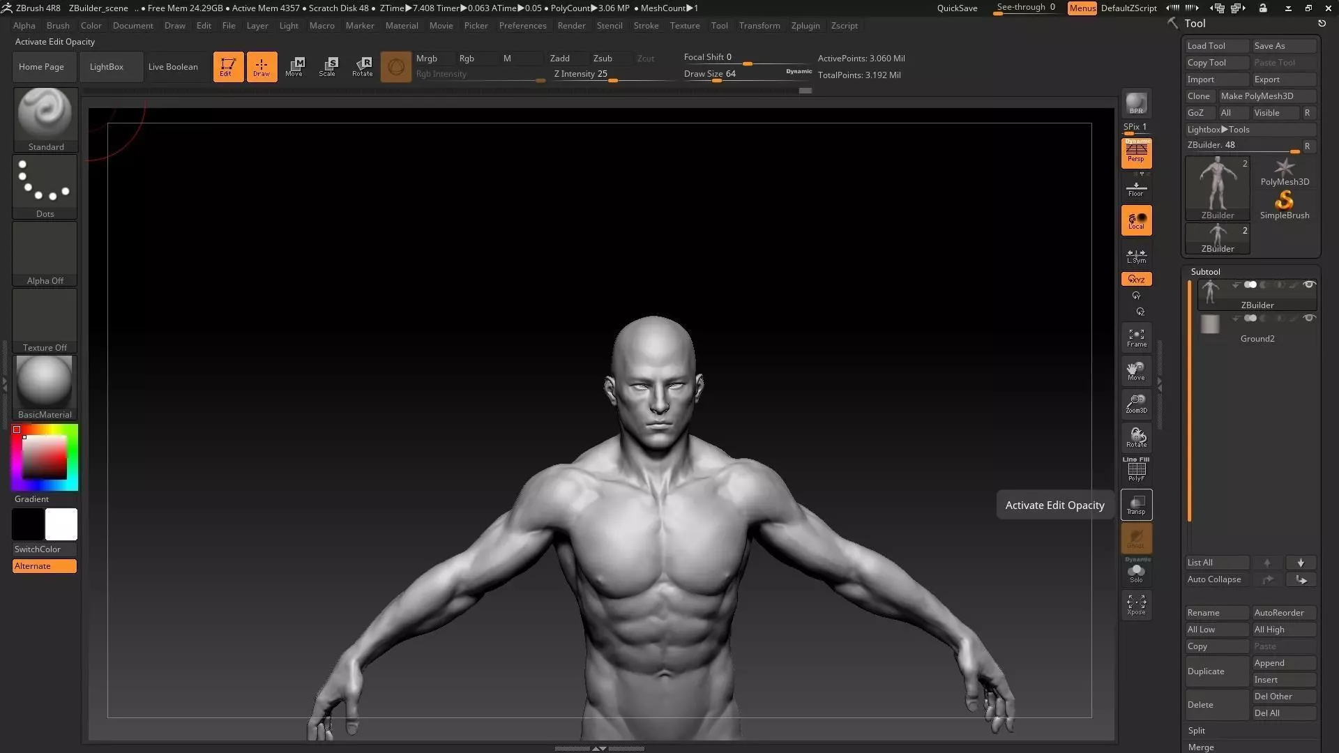 asian male 3D model_0