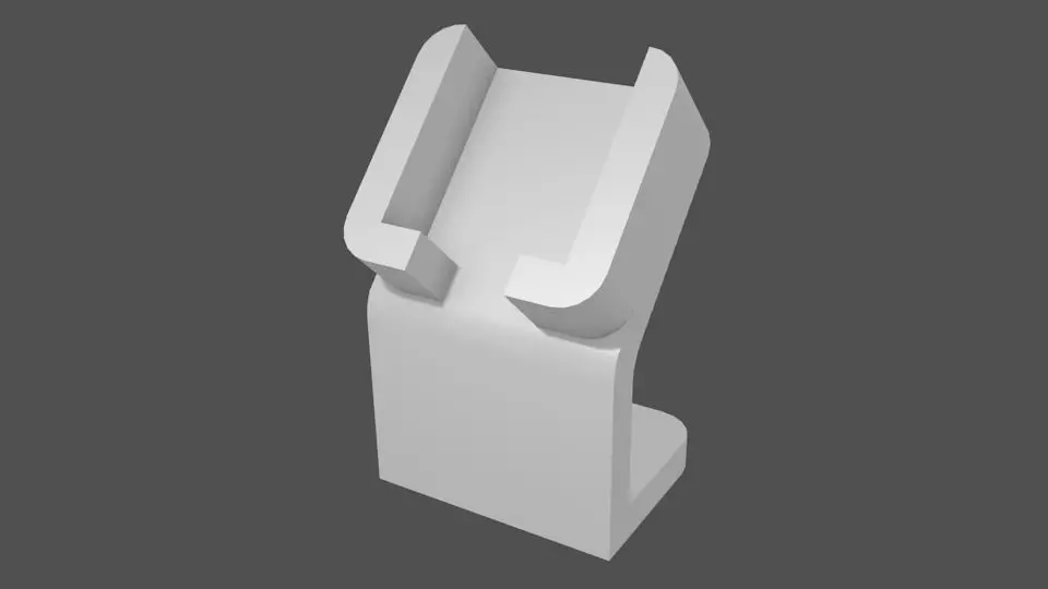 test- phone holder Free 3D print model
