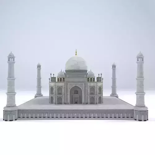 Taj Mahal 3D model