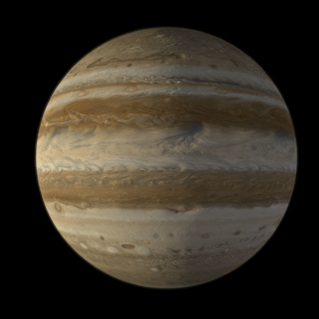 Jupiter - Planet Low-poly 3D model_2