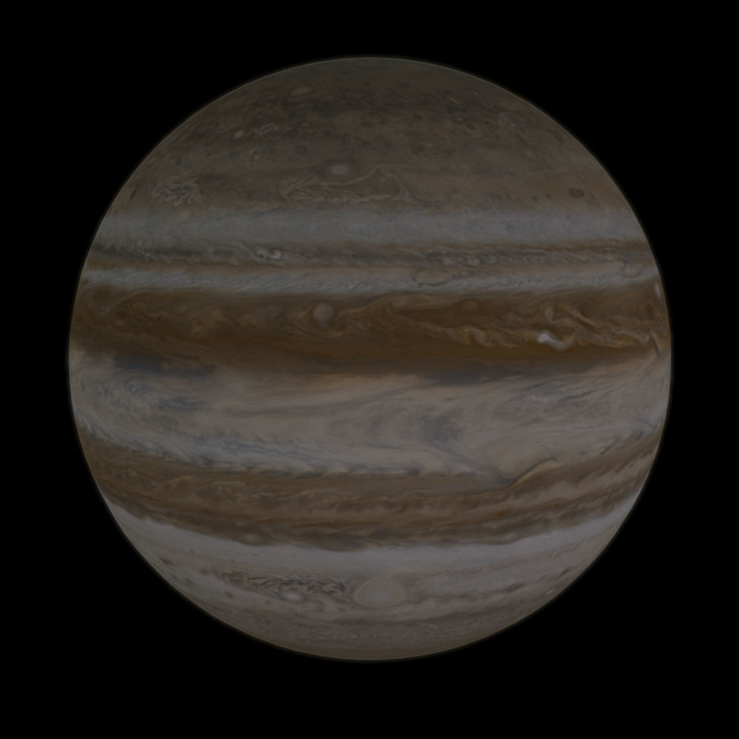 Jupiter - Planet Low-poly 3D model_3