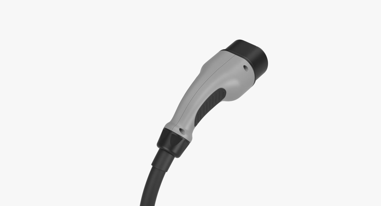 Electric Vehicle Charging Station 3 3D model_9