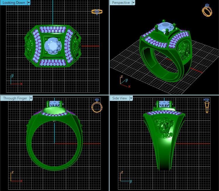 Ring T00622 3D print model_2
