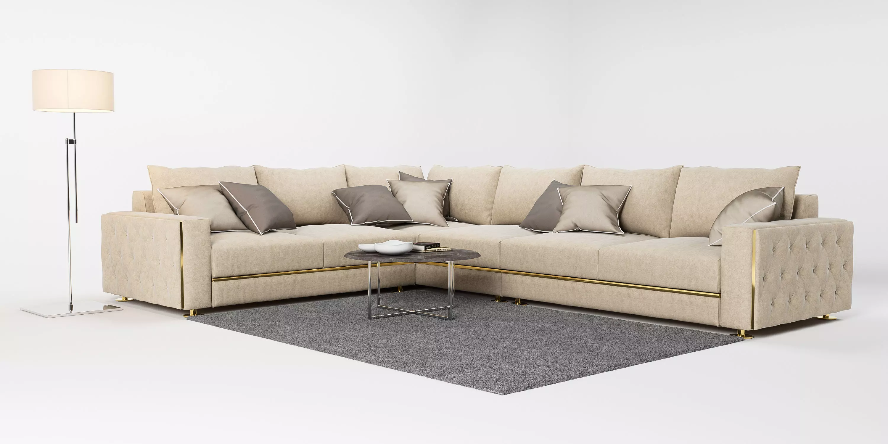 Formerin Manfredi corner 3D model