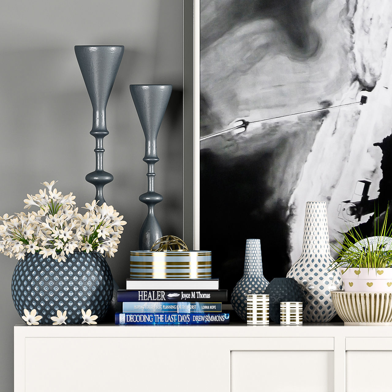 Decorative set-13 3D model_2