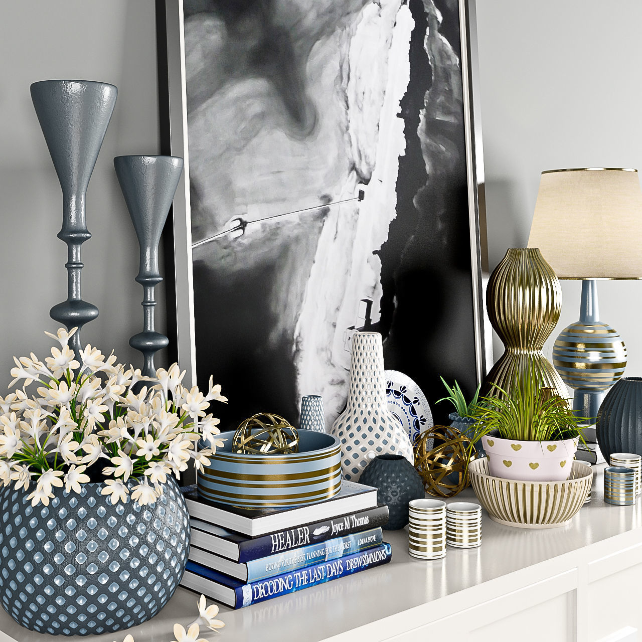 Decorative set-13 3D model_4