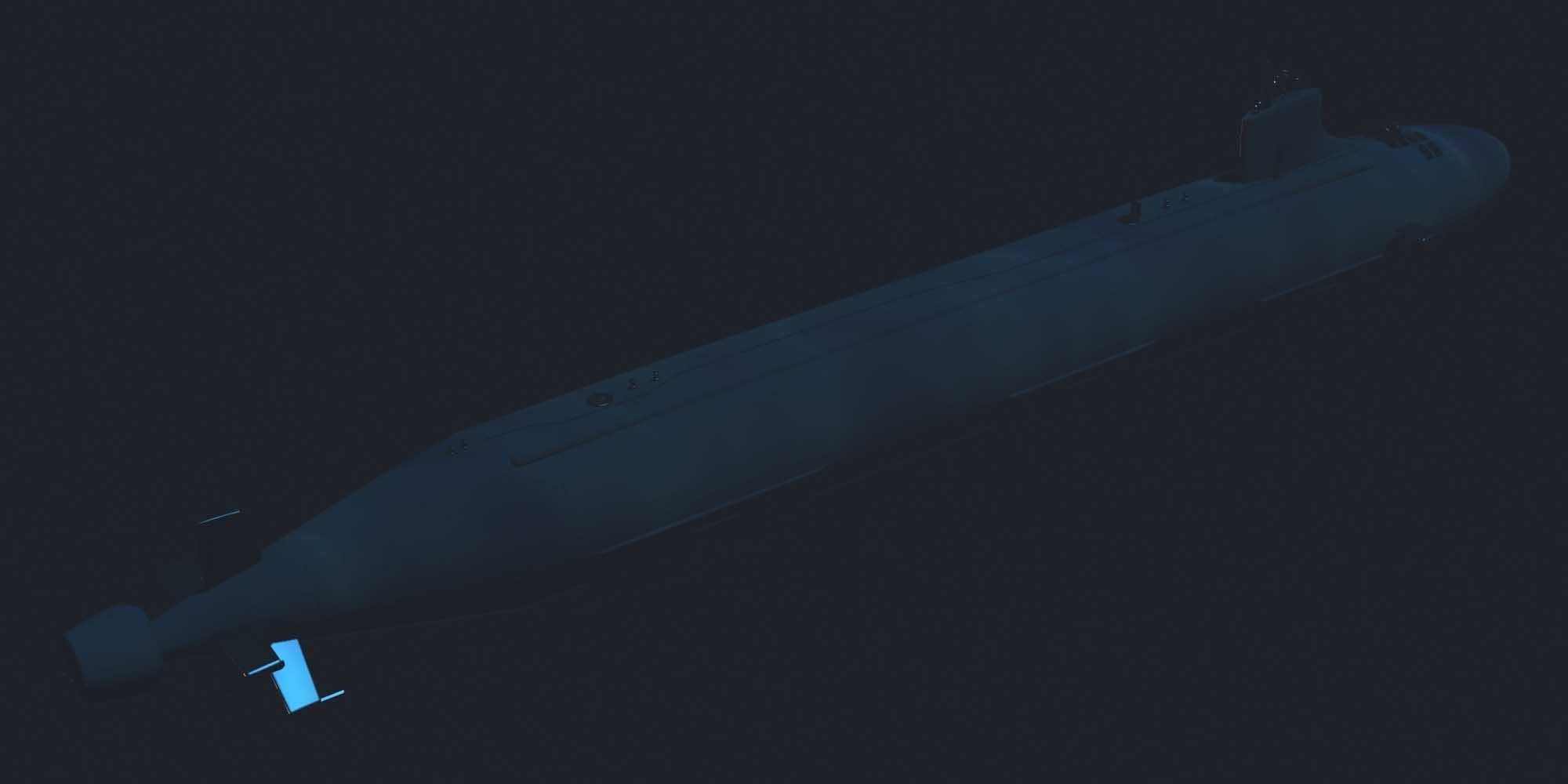 Virginia Class  sub model 3D model_6