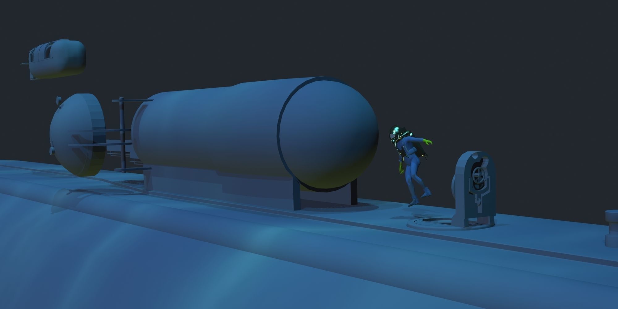 Virginia Class  sub model 3D model_22