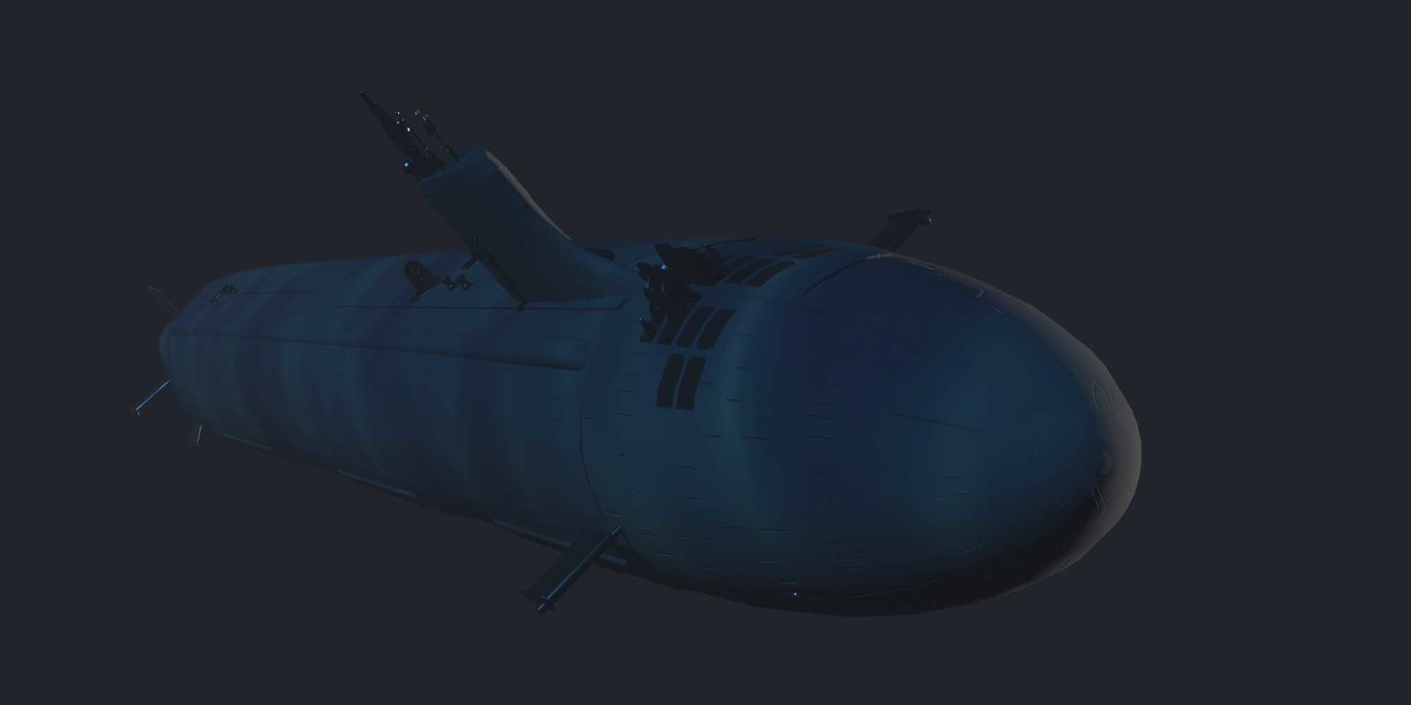 Virginia Class  sub model 3D model_10