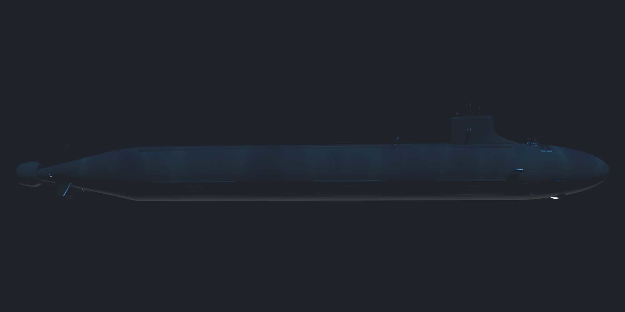 Virginia Class  sub model 3D model_13